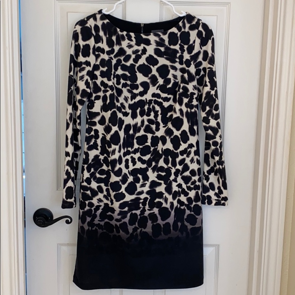 Vince Camuto animal print dress